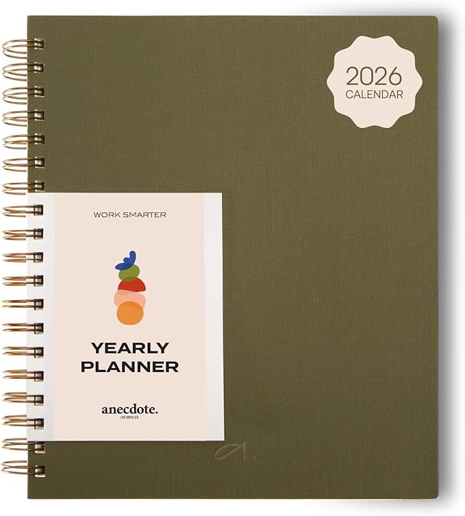Anecdote Planner 2026 Daily Planner Weekly Monthly Planner by Anecdote