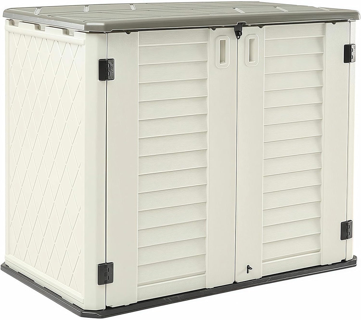 homspark storage shed weather resistance, multi-purpose outdoor storage, main product view