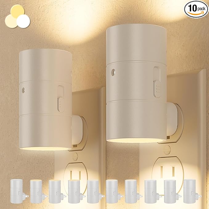 NIORSUN Night Lights Plug into Wall, Dimmable by NIORSUN