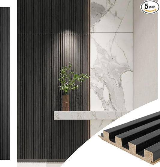 Art3d Slat Wood Wall Paneling for Interior and Ceiling Decoration by Art3d