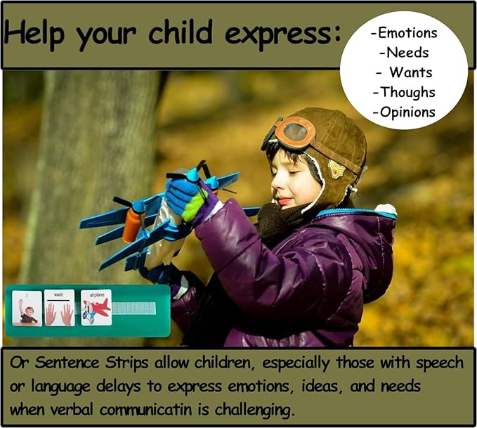 Smile4autism Small 2x8 Tools Perfect to Keep Your Loose Visual Picture Cards - Image 7