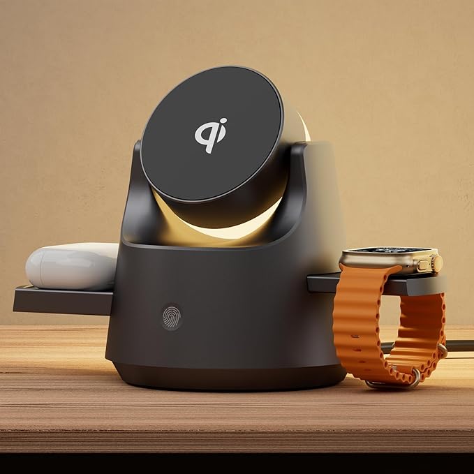3 in 1 Wireless Charging Station by PowerDeliveryMaximum