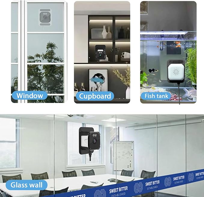 EVERSECU 2K Window Camera with Adhesive Mount, Starlight Color Night Vision - Image 8