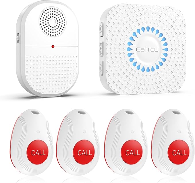 CallToU Wireless Caregiver Pager Call Button by CallToU
