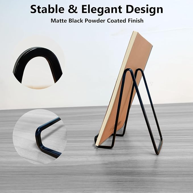 3 Pack 4 inch Metal Plate Stands - Image 3