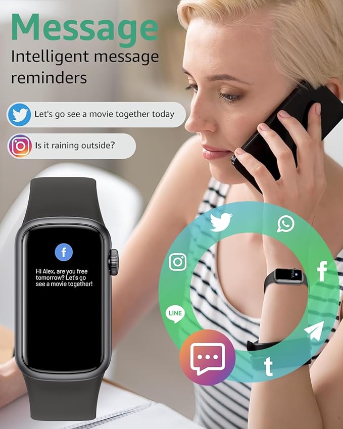 IMFRCHCS Fitness Tracker, Smart Watch - Image 4