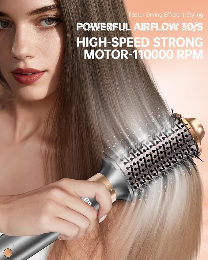 Hair Dryer Brush, webeauty 5 in 1 Professional Hot Air Styling, High-Speed - Image 3