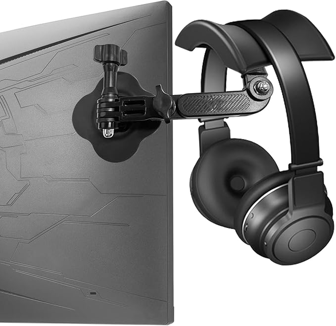 Khazylorr Monitor Stand for Headphones and Headsets, Adjustable Headphone by Unknown