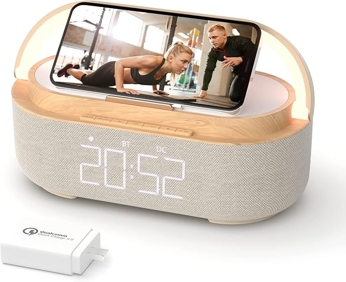 COLSUR Bluetooth Speaker Alarm Clock by COLSURCOLORYOURLIFE