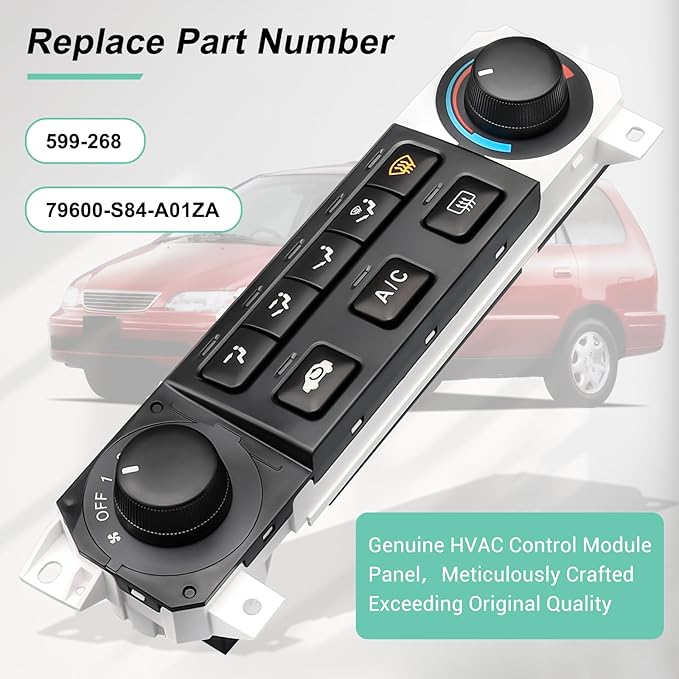 79600-S84-A01ZA Heater Climate Control Switch Compatible - Image 3