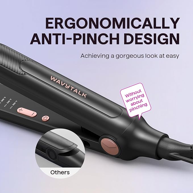 Wavytalk 3/10" Small Flat Iron, Pencil Flat Iron - Image 4