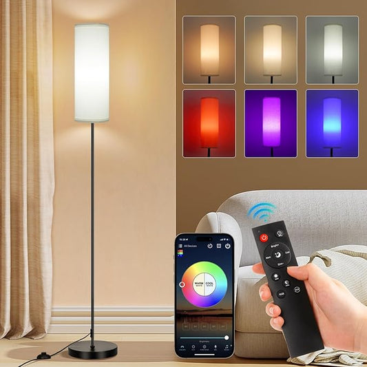FRIDEKO HOME Floor Lamp, Color Changing Ambient Lighting by FRIDEKOHOME