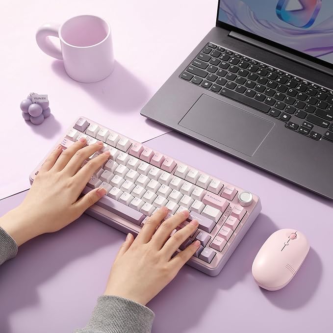 YUNZII B75 PRO Wireless Mechanical Keyboard, 75% Layout - Image 8