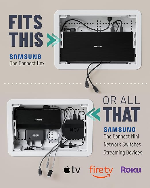 ECHOGEAR 9" in-Wall TV Media Box - Image 3