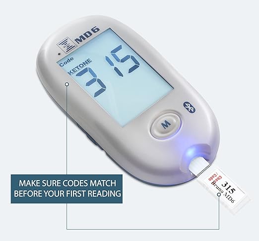 Bruno MD6 Blood Ketone & Glucose Monitoring System | Track Your Ketones & - Image 4