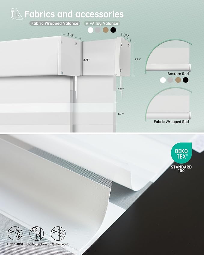 Yoolax Motorized Zebra Blinds Works - Image 5