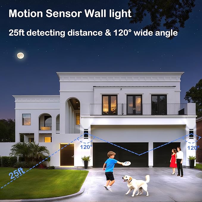 iYogaled Dusk to Dawn Motion Sensor Porch Light - Image 5