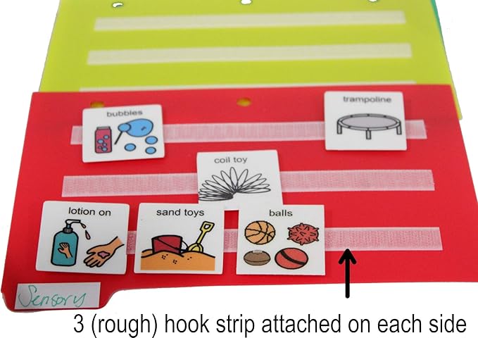 Smile4autism Small 7x9” Tools Perfect to Keep Your Loose Visual Picture Cards - Image 8