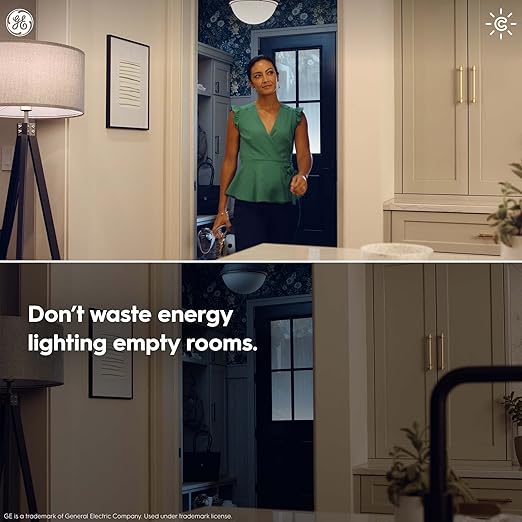 GE Smart C 2-amp Multi-Location White Wi-Fi Compatibility Touchless Illuminated - Image 8