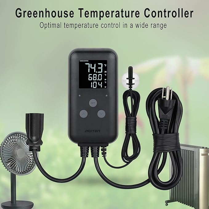 DIGITEN Heat Mat Thermostat Waterproof Temperature Controller DTC315 Greenhouse - Image 6