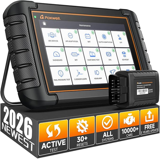 2026 FOXWELL Scanner NT809BT Wireless OBD2 Scanner Diagnostic Tool by FOXWELL