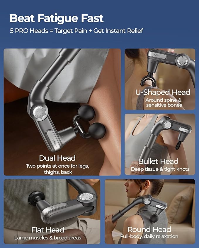 KingPavonini Foldable Massage Gun - Image 7