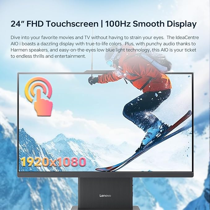 Lenovo IdeaCentre I All-in-One PC, Intel Core i5-13420H, 16GB DDR5 RAM - Image 5