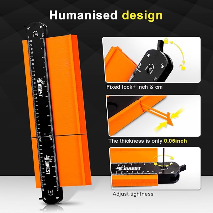 JOREST Connectable Contour Gauge, Gifts Ideas - Image 8