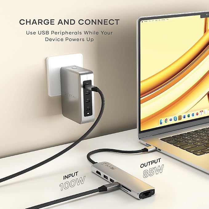 Satechi 7 in 1 USB C Hub Multiport Adapter - Image 3