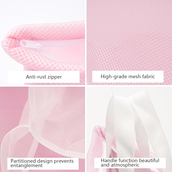 Guozcaray laundry bag with handles mesh laundry bags washing machine laundry - Image 3