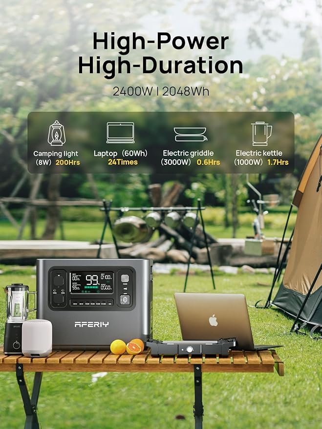 AFERIY Solar Generator P210 - Image 2