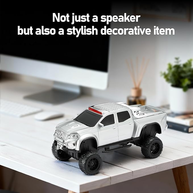 WSTER WS-X65 Pickup Truck Replica Bluetooth Speaker – HD Sound, FM Radio - Image 6