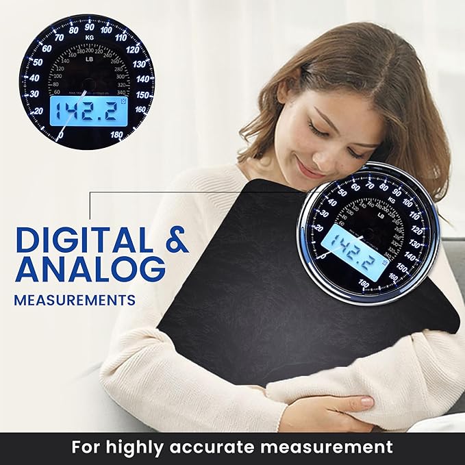 EILISON Highly Advance 2-in-1 Digital & Analog Weighing Scale - Image 4