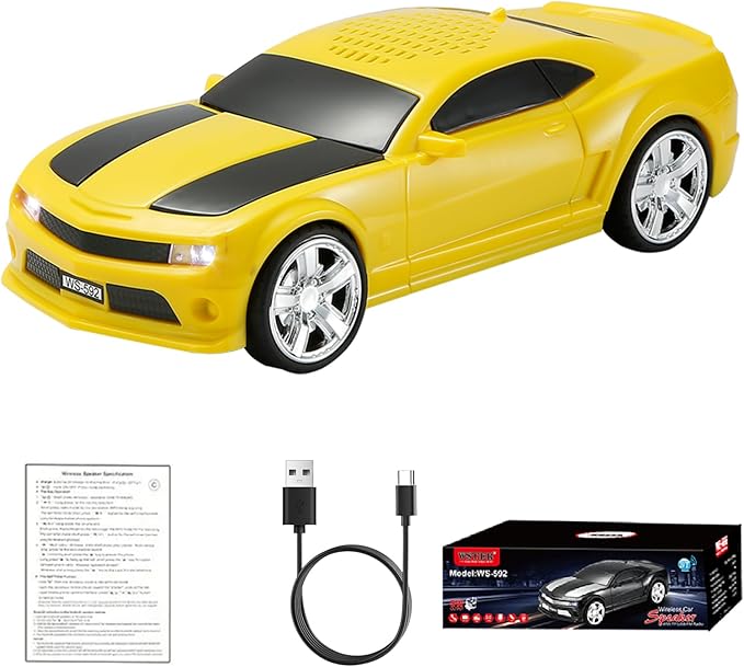 WSTER WS-592 Supercar Design Bluetooth Replica Speaker – Portable Car Model by WSTER