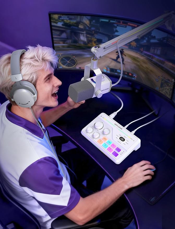 FIFINE Audio Mixer for Gaming - Image 8