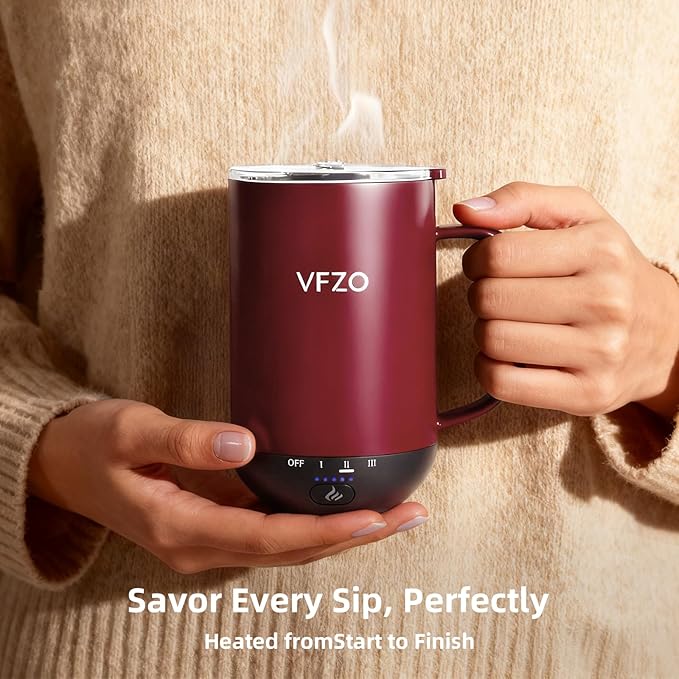 Self Heating Coffee Mug, High-Capacity- 18 oz, 180 Min Battery Life, Smart - Image 2