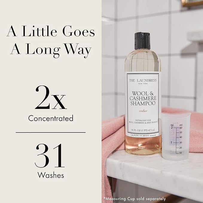 The Laundress Wool & Cashmere Shampoo, 31 Loads, Concentrated Liquid Laundry - Image 6