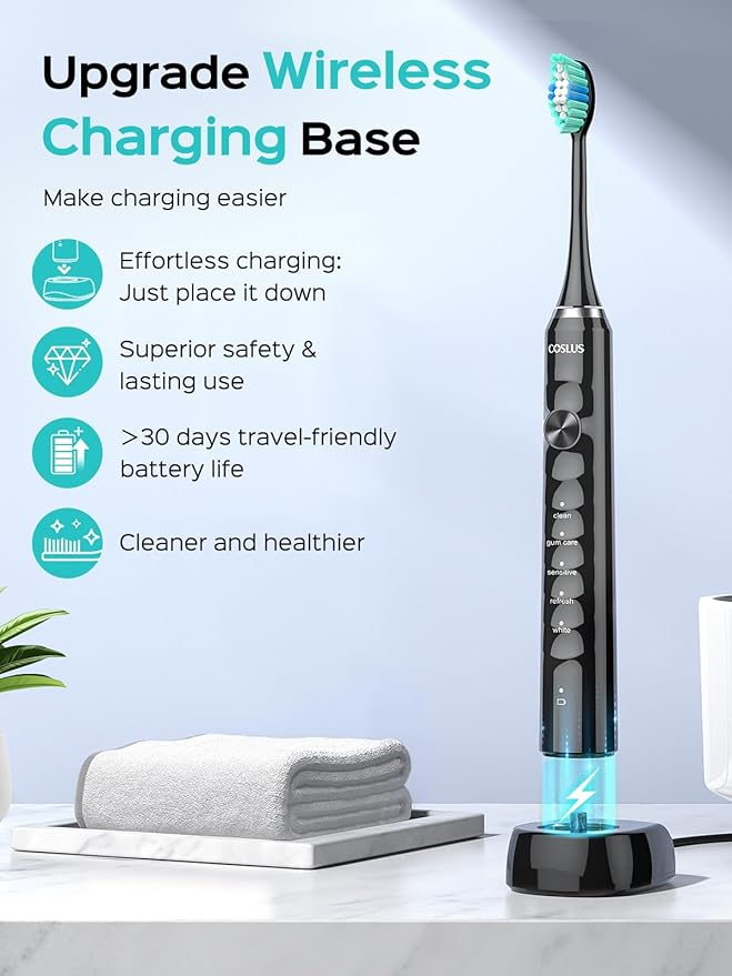 COSLUS Sonic Electric Toothbrush - Image 7