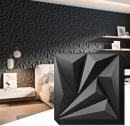Art3d 20 Pack Decorative 3D Wall Panels 11.8 x 11.8 Inch Covering 19 Sq.ft by Art3d