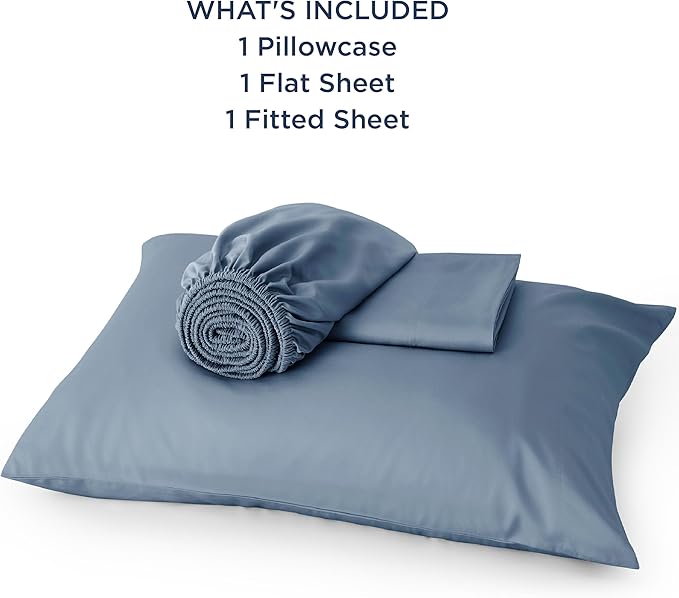 Bedsure Cooling Sheets Twin, Rayon Derived from Bamboo, Breathable & Soft Twin - Image 6