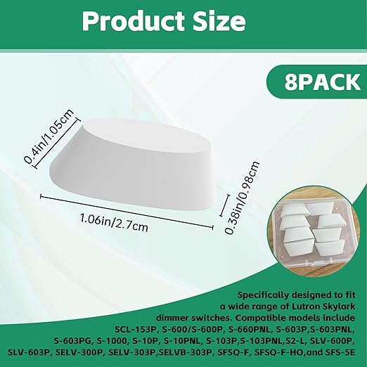 8PCS Dimmer Switch Knob Set | Compatible - Image 2