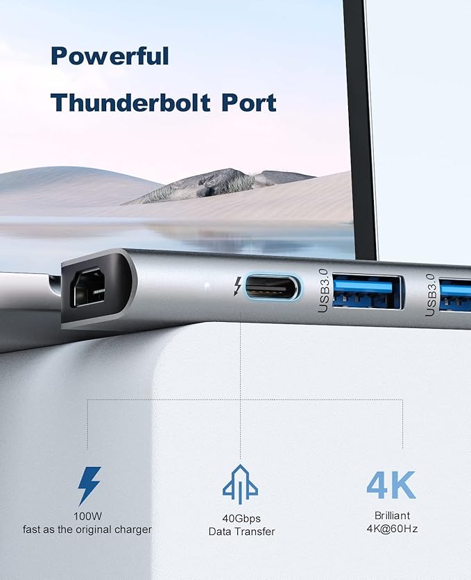 USB C Hub Adapter MacBook - Image 4