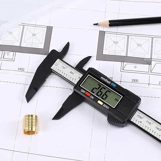 Simhevn Electronic Digital Calipers, inch and Millimeter Conversion, LCD Screen - Image 4