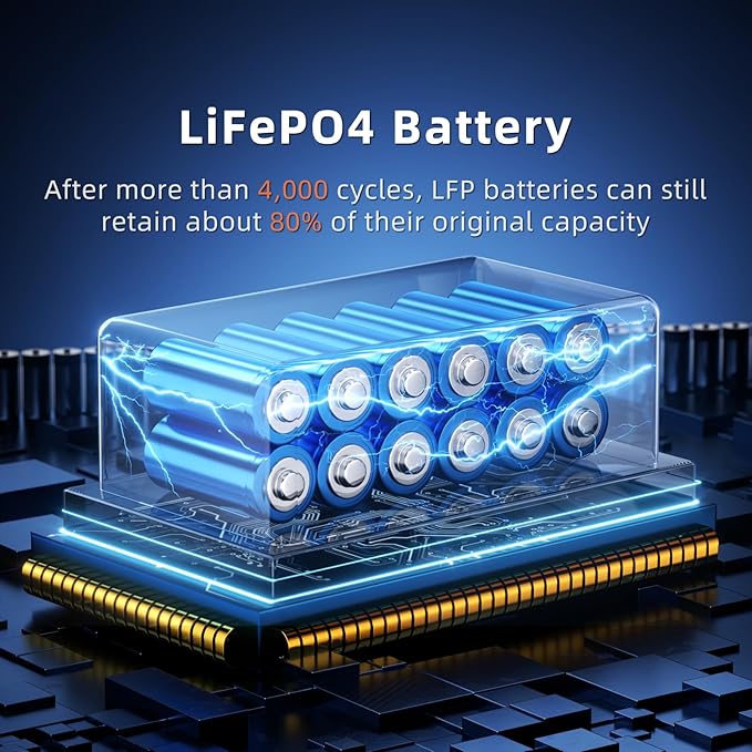 IEE SP5000 Portable Power Station & Solar Generator - Image 3