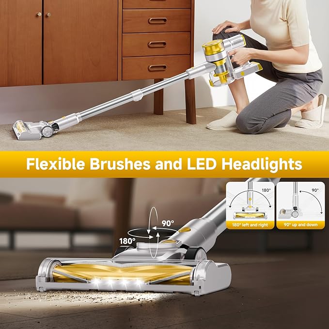 Cordless Vacuum Cleaner, 35Kpa Vacuum Cleaner - Image 7