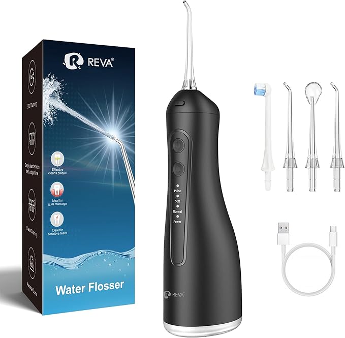 R REVA Portable Water Flosser for Teeth by RReva