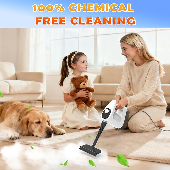 Steam Cleaner, 3-Level Adjustable Handheld Steam Cleaner, 15s Heat-Up, 400ML - Image 5