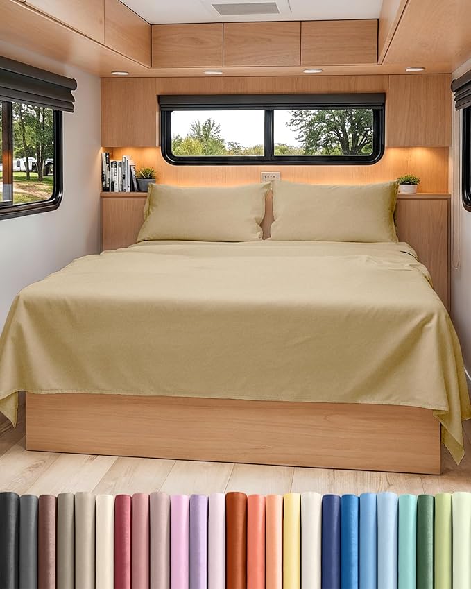 RV Short Queen Sheet Set 60 X 75 by CGKUnlimited