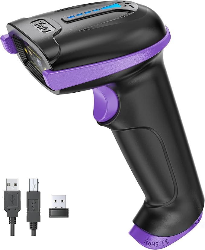 Tera Barcode Scanner Wireless Versatile 2-in-1 by Tera