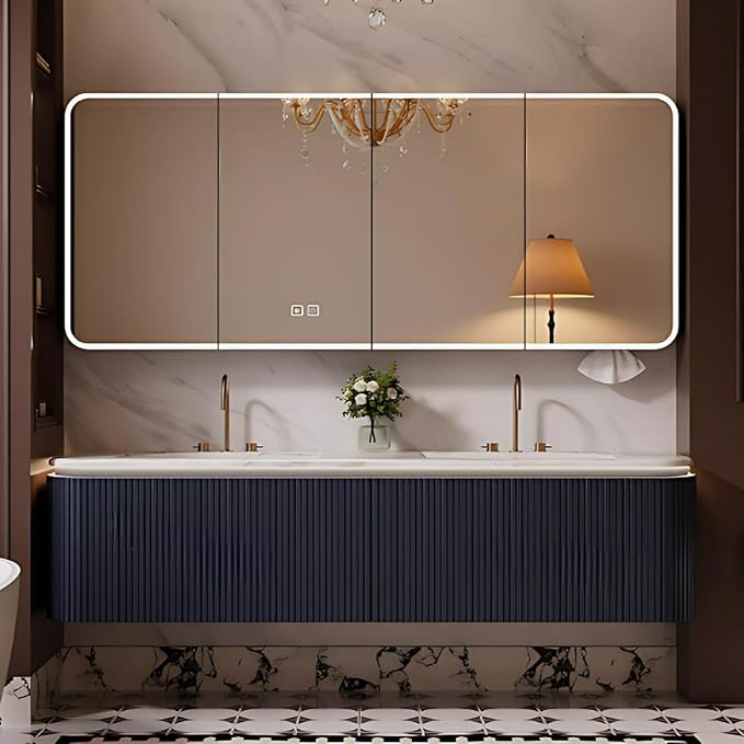 Bathroom Vanity with Double Sinks by TIZAZOFashionHome